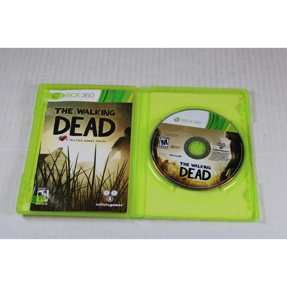 The Walking Dead: A Telltale Games Series (Microsoft Xbox 360, 2012) Complete